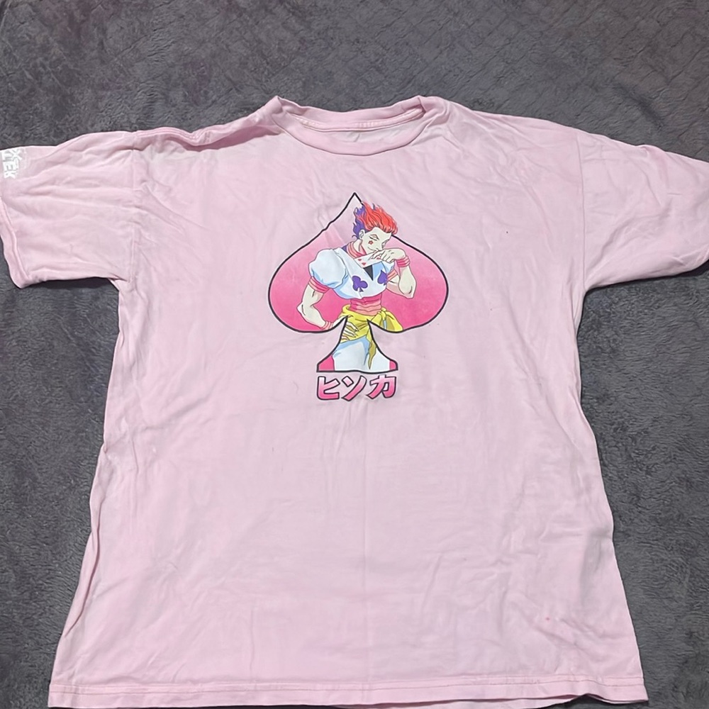 HYPLAND x Hunter X Hunter Hisoka Pink T-Shirt